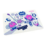 [LINE FRIENDS] 珪藻土吸水地墊60x39x0.9cm 插畫風系列_ 搖滾樂團