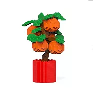 【JEKCA積木】大桔利橘子樹01S(25.8x15.6x16.2)