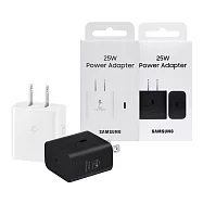 Samsung三星 原廠 新款EP-T2510 25W Type C超快充充電器 - 適用Note系列 (公司貨) 白色