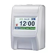 KOJI UBII+ 四欄位中文觸控打卡鐘 贈考勤卡100張+10人份卡匣