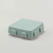 2angels 矽膠拼圖餐盤夏葉拿鐵(台灣製)