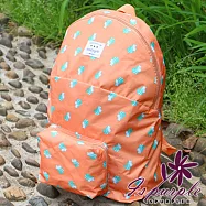 【iSPurple】動物馬卡龍*摺疊防水後背包/花色可選 橘松鼠