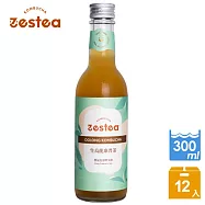 Zestea生烏龍康普茶 300ML*12瓶(無添加、富含益生菌)
