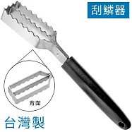 日本遠藤商事TKG不鏽鋼製除魚鱗刮刀刮鱗器KT87923(台灣製造;可用洗碗機洗;塑膠握把)去魚鱗刀刮魚鱗片工具