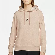 Nike M J DF AIR FLC PO Hoodie [DA9861-609] 男 連帽上衣 喬丹 乾爽 淡橘 L 橘