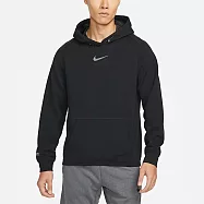 Nike AS M NPC FLEECE PO [DM5890-010] 男 連帽上衣 運動 訓練 透氣 舒適 黑灰 L 黑/灰
