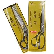 台灣東緯作X&rsquo;sor專業高級刃物鋼洋裁剪280mm裁縫剪刀DW-A280(11吋;高碳鋼穩重刀身+貼桌面握把)拼布剪縫紉剪