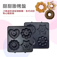 【日本FURIMORI 富力森】熱壓三明治點心機單盤配件 甜甜圈