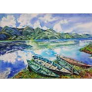 【玲廊滿藝】詹珮琪-怡然自在的時光38x26cm