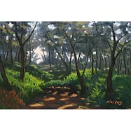 【玲廊滿藝】廖宜常-密林33x45cm
