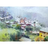 【玲廊滿藝】郭淑敏-迷霧山城27x19cm