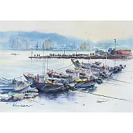 【玲廊滿藝】吳淑卿-悠閒八里39.5x56cm