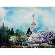 【玲廊滿藝】張偉鈺-阿里山沼平公園52x38cm