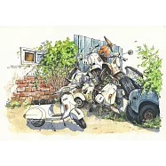 【玲廊滿藝】黃子芸Kiwi-復古時光18x26cm