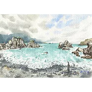 【玲廊滿藝】黃子芸Kiwi-粉鳥林秘境18x26cm