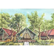 【玲廊滿藝】黃子芸Kiwi-曾在他方26x38cm