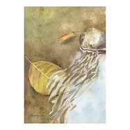 【玲廊滿藝】黃子芸Kiwi-靜觀26x38cm