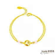 J’code真愛密碼金飾 月光星辰寶石/黃金手鍊