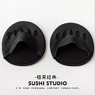 【DR.Story】好評推薦透氣感極致冰絲五指襪 2雙 (女襪 冰絲襪 涼感襪 透氣襪) 非常に黒いクラシック(極黑經典)