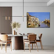 【御畫房】威尼斯之三 國家一級畫師手繪油畫60&times;90cm VF-18 (客製商品)