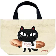 糸井忠晴(知名水墨家)舊町屋&貓系列 30CM版純棉購物提袋