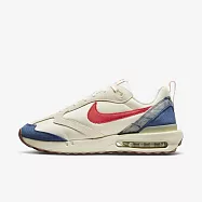 Nike Air Max Dawn [DV1487-162] 男 休閒鞋 運動 氣墊 拼接 牛仔布 麂皮 米白 藍 紅 26cm 米/紅