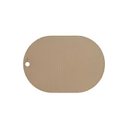 丹麥OYOY 橢圓矽膠餐墊-伯爵奶茶