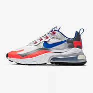 Nike W Air Max 270 React [CW3094-100] 女鞋 運動 休閒 慢跑 籃球 緩震 白 藍 24.5cm 白/藍
