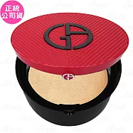 GIORGIO ARMANI 完美絲絨持久氣墊粉餅(15g)+完美絲絨持久氣墊粉盒(斜紋紅)(公司貨) #3 #3