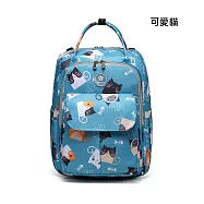 【Heine 海恩】WIN-0208 後背包 育兒包 待產包 尼龍包 流行女包 防盜防潑水包包 超強收納包包 (5款任選) 可愛貓
