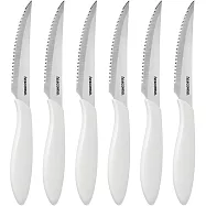 《tescoma》Presto牛排刀6入 | 西餐刀 餐刀 鐵板刀 - 白