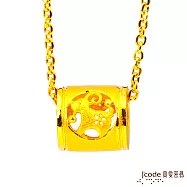 J&rsquo;code真愛密碼金飾 羊(末)招貴人黃金墜子 送白鋼鍊