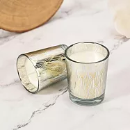 PinUpin (超值2入)輕奢華精油薰香蠟燭50g 環保無煙天然大豆蠟(2種味道) 無極烏龍+茉莉&金盏花