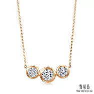 【點睛品】Daily Luxe 20分 炫幻星光 18K金鑽石項鍊