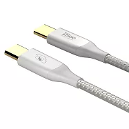 〈iSee〉45W鋁合金PD充電傳輸線2.5米 (IC-CC828) 白色