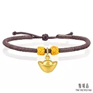 【點睛品】財源滾滾 黃金手繩(大)