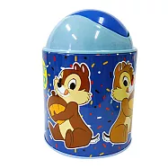 迪士尼Disney 馬口鐵桌上型垃圾桶 收納桶 米奇米妮/小熊維尼/奇奇蒂蒂/玩具總動員 奇奇蒂蒂