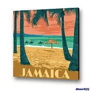 [HOMEHERE] DIY數字油畫/ 牙買加海岸風情(升級加大版)