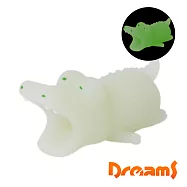 Dreams Cable Bite 慵懶動物園夜光版iphone專用咬線器 不工作鱷魚