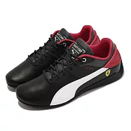 Puma 賽車鞋 Ferrari Drift Cat Delta 男鞋 黑白 紅 皮革 法拉利 躍馬 30686404