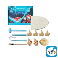 【JarMelo 原創美玩】STEAM化石考古玩具- 遠古鯊魚 JA94105