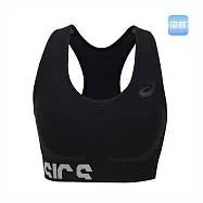 Asics [2032C623-001] 女 運動內衣 訓練 支撐 無縫 涼感 運動 休閒 亞瑟士 黑 SS 黑/灰