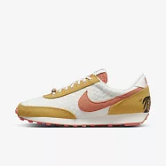 Nike Wmns Dbreak SE [DM7605-101] 女 休閒鞋 經典 復古 手繪 椰樹 太陽笑臉 米 黃橘 25.5cm 白/橘