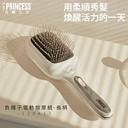 【PRINCESS荷蘭公主】負離子電動按摩梳-長柄529431