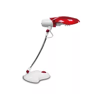 (福利品) NICELINK輕巧節能檯燈 附14W 白光螺旋省電燈泡 (兩色可選) 紅