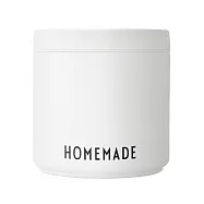 DESIGN LETTERS 不鏽鋼保溫餐盒520ml 白色