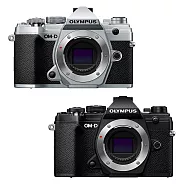 【OLYMPUS】E-M5 Mark III BODY(平行輸入)~送128G+副電+座充+單眼包+中型腳架+減壓背帶+拭鏡筆+大清潔組+讀卡機 無 E-M5III