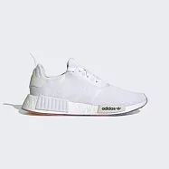 Adidas NMD_R1 [GW8062] 男女 休閒鞋 經典 運動 避震 針織 白魂彩虹 潮流 穿搭 愛迪達 白彩