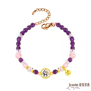 J’code真愛密碼金飾 大賺錢黃金/寶石手鍊