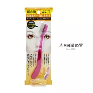 日本志志田清心堂 不鏽鋼可折疊睫毛梳(日本製)